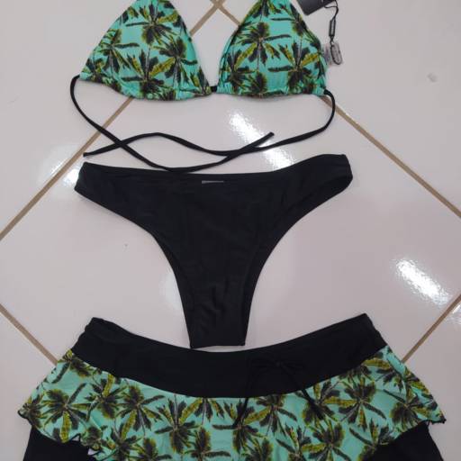 Triquini com sainha em Bauru, SP por Leh Lingerie e Moda Praia