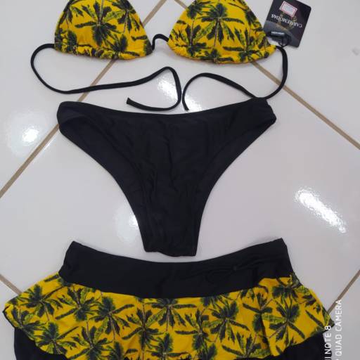 Triquini com sainha em Bauru, SP por Leh Lingerie e Moda Praia