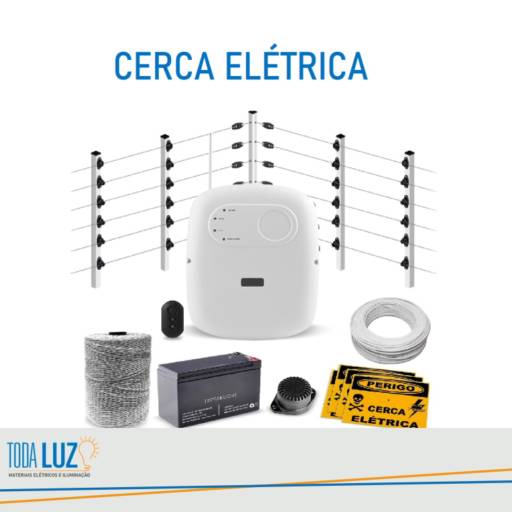 Comprar o produto de Cerca Elétrica em Segurança pela empresa Toda Luz Materiais Elétricos e Iluminação em Atibaia, SP por Solutudo