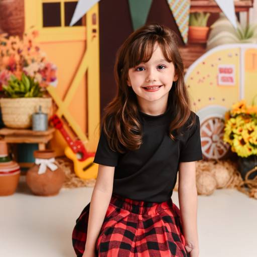 Blusa canelada preta em Aracaju, SE por Doce Mundo