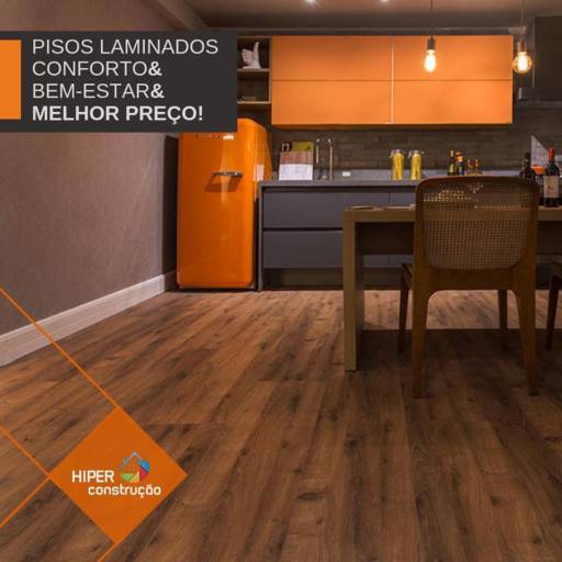 Comprar o produto de piso laminado em Piso Laminado pela empresa Hiper Construção Tietê em Tietê, SP por Solutudo