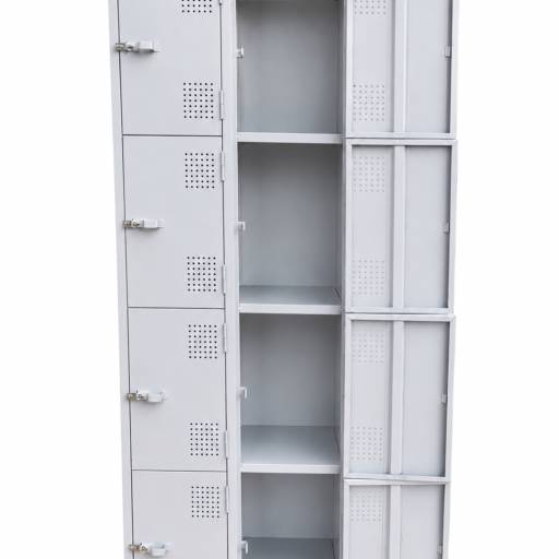 Armário para Celular 50 Portas com Chave - Steelon Móveis