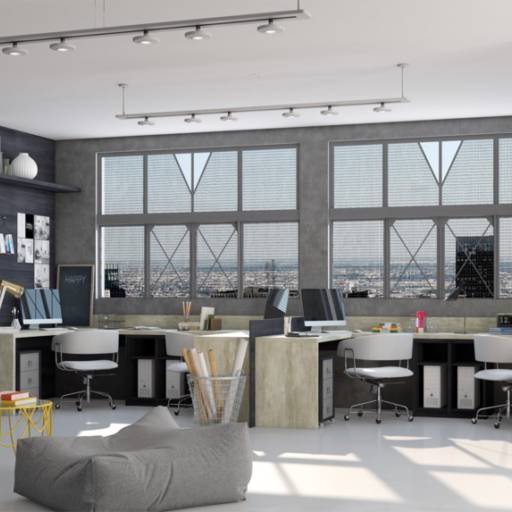 Móveis planejados para Ambientes Corporativos por Spazio Decoratto Italinea