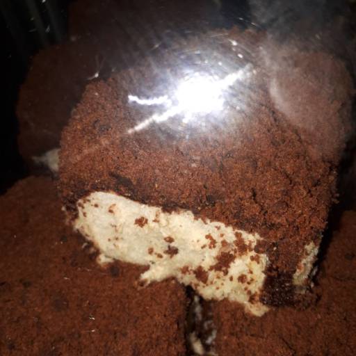 Chineque com Farofa de Chocolate Meio Amargo