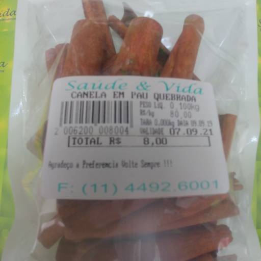 Canela em pau quebrada por Saúde e Vida