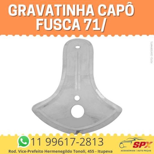 Gravatinha Capô Fusca 71/ em Itupeva, SP por Spx Acessórios e Autopeças