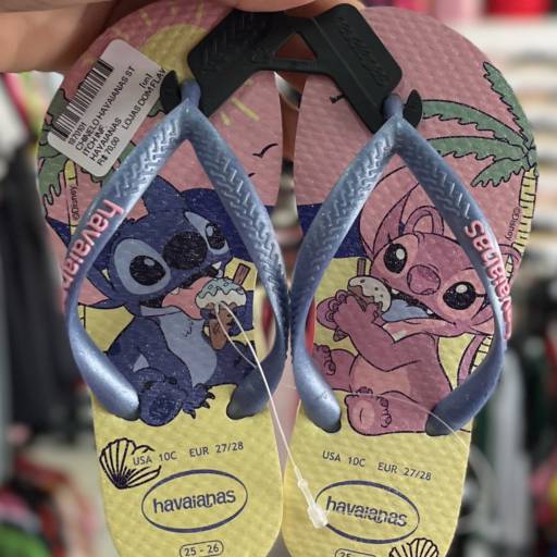 Chinelo infantil Havaianas em Uberlândia, MG por Lojas Dom Flavittos