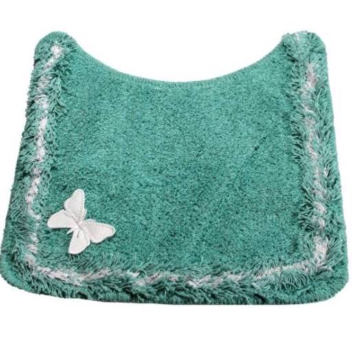 Jogo de banheiro 3 peças Delicato verde