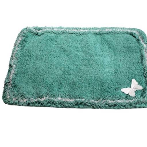 Jogo de banheiro 3 peças Delicato verde