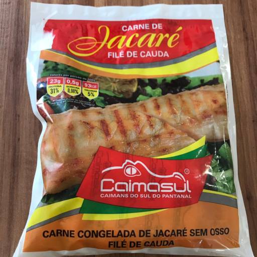 Carne de jacaré  por Dona Carne & Cia