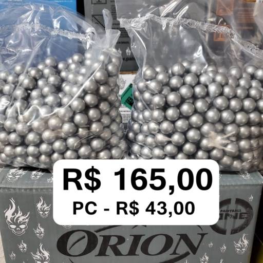 Comprar o produto de Bolinha ORION .68 em Ação e Aventura pela empresa Action Paintball Games Avaré em Avaré, SP por Solutudo