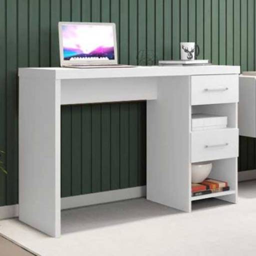 MESA GERMAI DUNA PARA COMPUTADOR BRANCO por Móveis Brasil