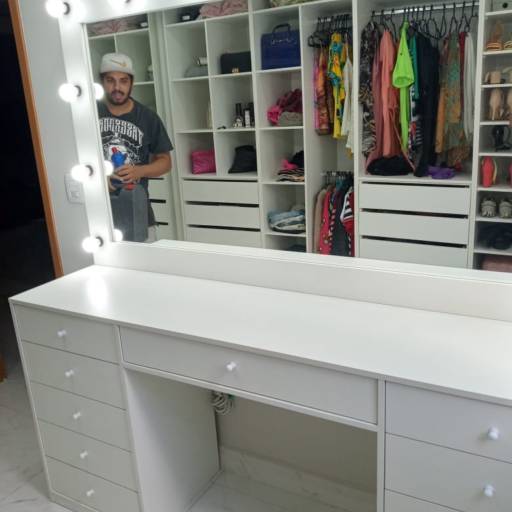 Penteadeira Camarim Majestosa  em Bauru, SP por Móveis Fábrica de Sonhos Bauru