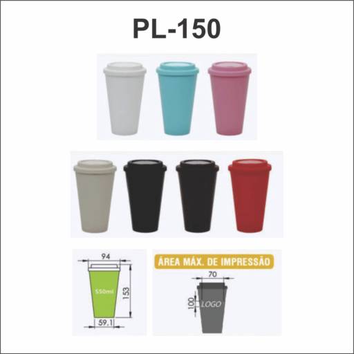 Copo Café Bucks em São José do Rio Preto, SP por Public Gráfica e Brindes