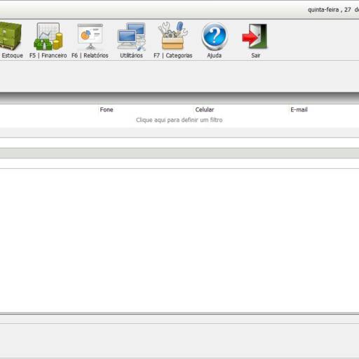 Cadastro de Pessoas - Possibilita o cadastro de cliente, profissionais e fornecedores...