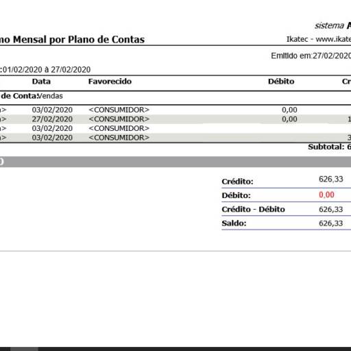 Relatório Gerencial - Tenha acesso as informações de faturamento com rapidez...