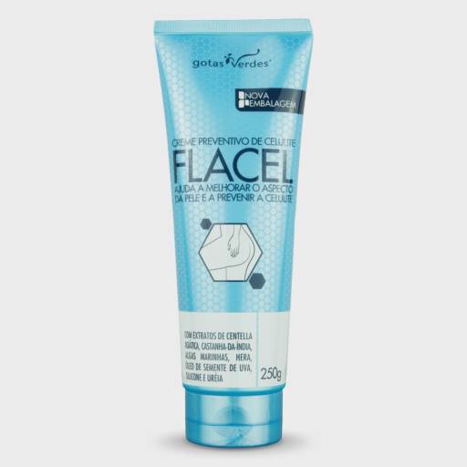 Creme Hidratante Flacel Preventivo de Celulite 250ml - Gotas Verdes
