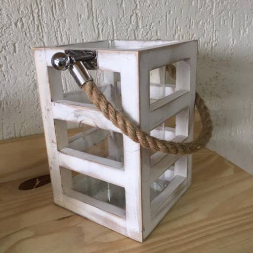 Candelabro Madeira por Casa Renove Decoracoes