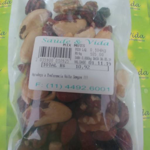 Mix nuts por Saúde e Vida