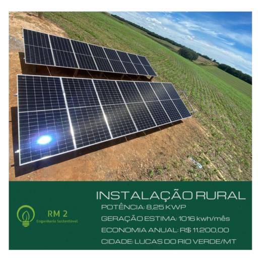 INSTALAÇÃO RURAL em Sorriso, MT por RM2 ENERGIA SOLAR