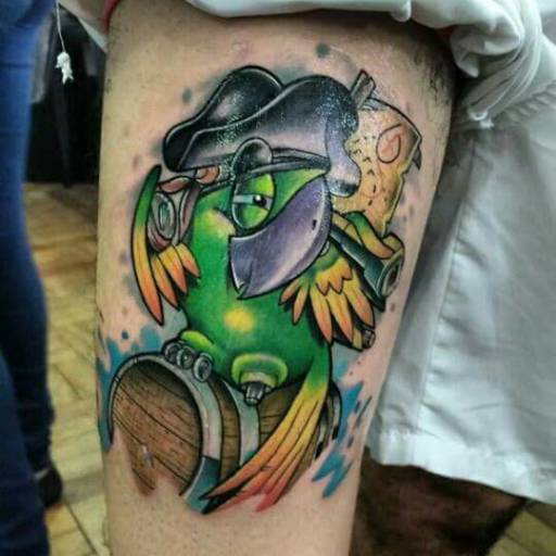 1° lugar Colorido, convencão Promissão Tattoo Fest. 