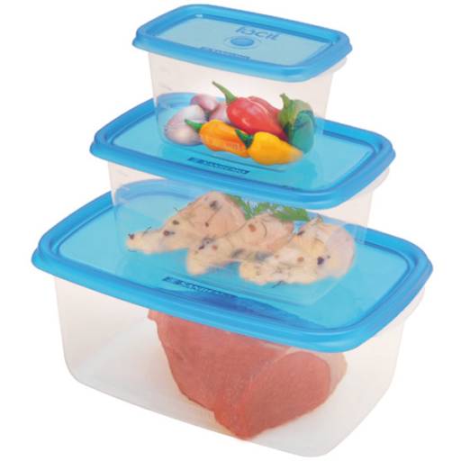 Conjunto de Potes 3 Peças Sanremo por Casa Vitória