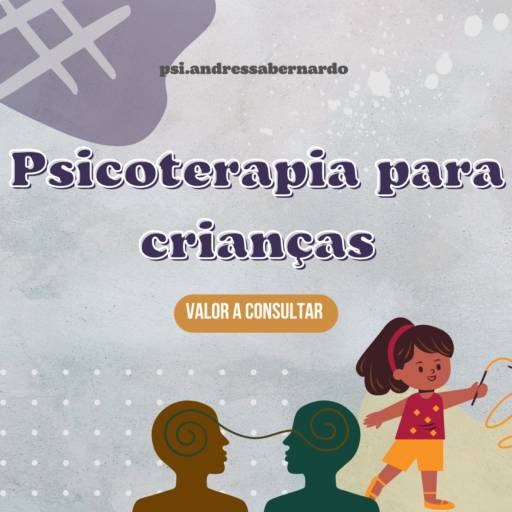 TERAPIA PARA CRIANÇAS em Botucatu, SP por Psicóloga Andressa Bernardo
