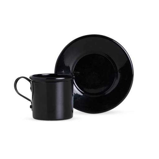 14947 Xícara 100ml com Pires em Alumínio em São José do Rio Preto, SP por Public Gráfica e Brindes