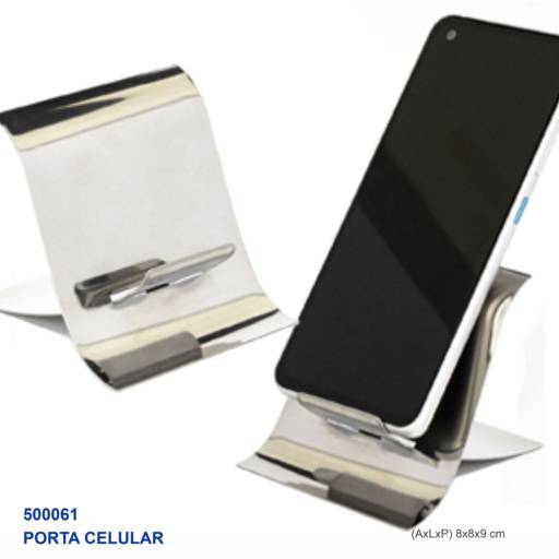 Porta Celular em Inox em São José do Rio Preto, SP por Public Gráfica e Brindes