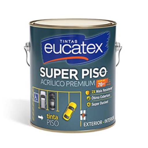 Comprar o produto de SUPER PISO EUCATEX 3,6L em Outros pela empresa Casa das Tintas - Jardins em Aracaju, SE por Solutudo