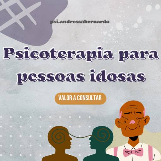 TERAPIA PARA PESSOAS IDOSAS