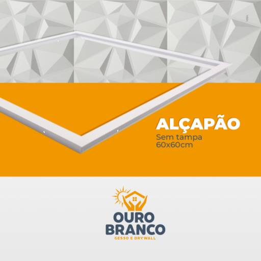 Comprar o produto de Alçapão sem tampa 60x60 em Gesso pela empresa Gesso Ouro Branco em Foz do Iguaçu, PR por Solutudo