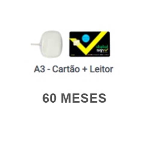 E-CPF | A3 CARTÃO + LEITOR | 60 MESES em Aracaju, SE por Acerte Certificação Digital