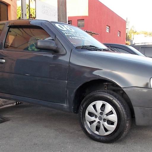 GOL G IV 1.0 - 2006 - FLEX - CINZA  - 2 PORTAS