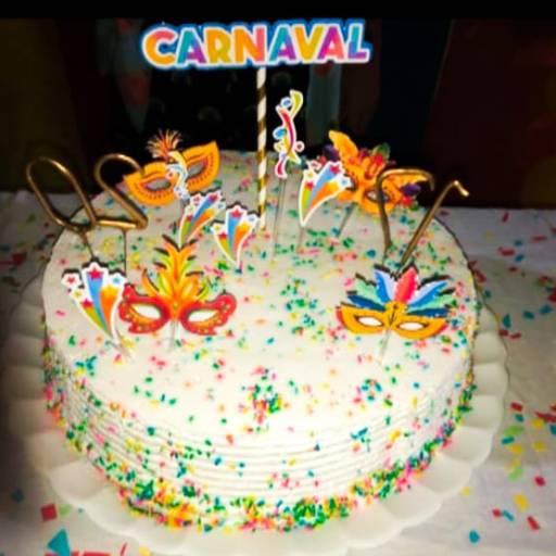 Bolo Tema de Carnaval 