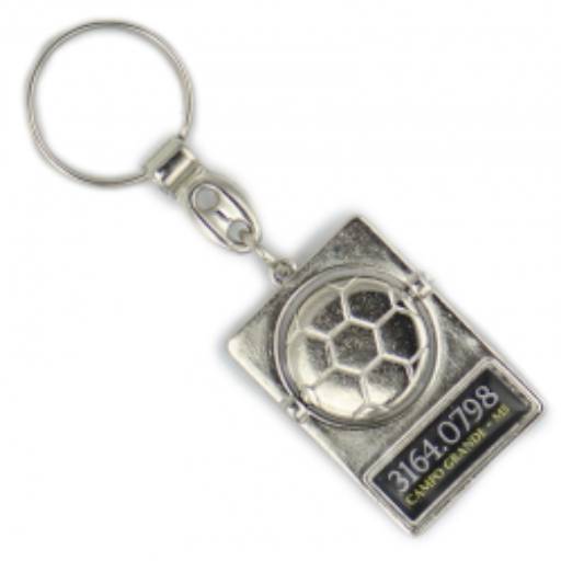 Chav. Medalha ou Pingente COD 572 - Giratório Bola em São José do Rio Preto, SP por Public Gráfica e Brindes