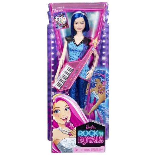 Comprar o produto de Barbie in Rock'n Royals em Barbies de Filmes e Desenhos pela empresa Pintando o 7 Bazar e Papelaria em Boituva, SP por Solutudo