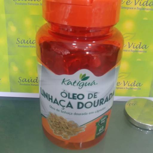 Óleo de Linhança Dourada- Katiguá por Saúde e Vida