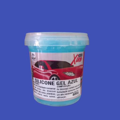 Comprar o produto de Silicone gel azul 400gr GQ em Produtos de Limpeza pela empresa Sempre Limp - Produtos de limpeza, Higiene e Descartáveis em Jundiaí, SP por Solutudo