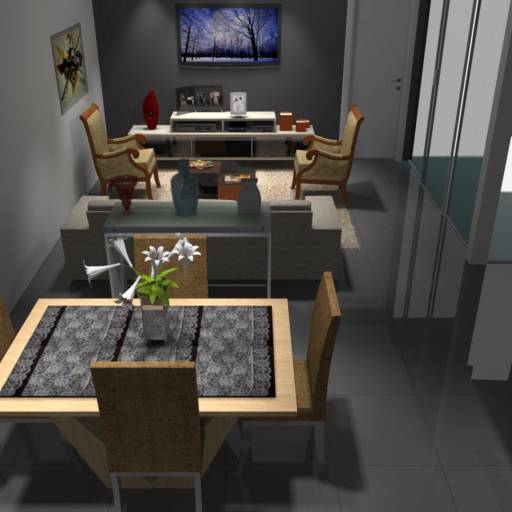 sala por Nova Ambientali - Móveis Planejados