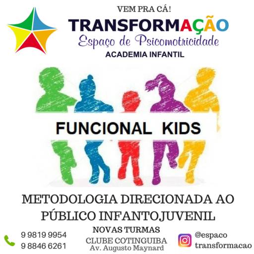 Comprar o produto de Funcional Kids em A Classificar pela empresa Espaço Transformação em Aracaju, SE por Solutudo