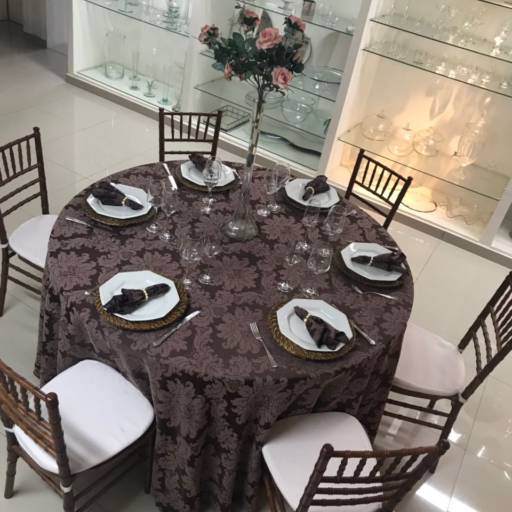 Toalha Adamascada por Mary Locação