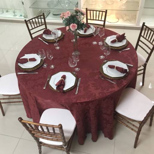 Toalha Adamascada por Mary Locação