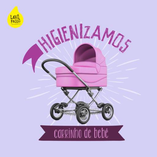Higienização de Carrinho de Bebê 