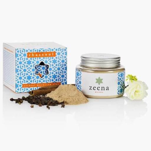Argila Rhassoul 100% Natural 200gr -  ZEENA por Cuidados da Mata - Cosméticos Naturais e Veganos