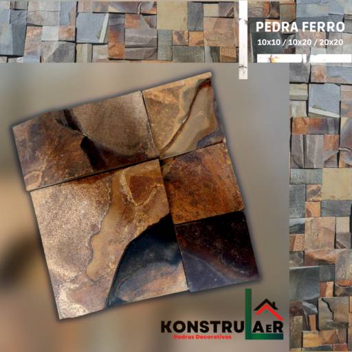 Pedra Ferro em Ourinhos, SP por Konstrulaer Pedras Decorativas