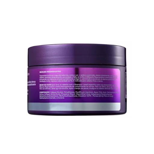 Lowell Regeneradora - Máscara Capilar 240g por Charmy Perfumes - Centro
