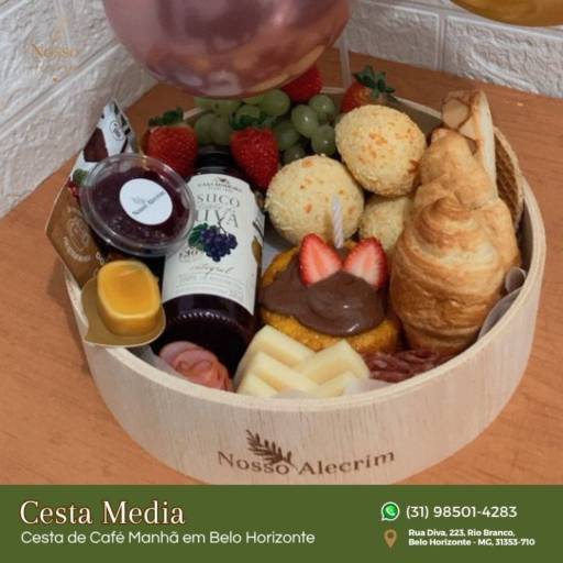 Café M — Cesta de Café da Manhã Premium em BH