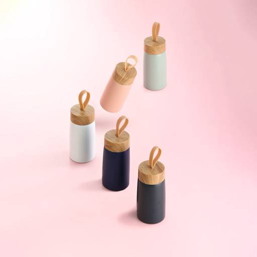 06012 Garrafa Inox Parede Dupla 250ml em São José do Rio Preto, SP por Public Gráfica e Brindes