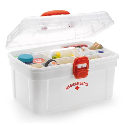  Caixa de Medicamentos Grande Mega luxo Nitron por Casa Vitória